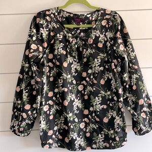 J. Crew Liberty of London Floral Cotton Top Size XS